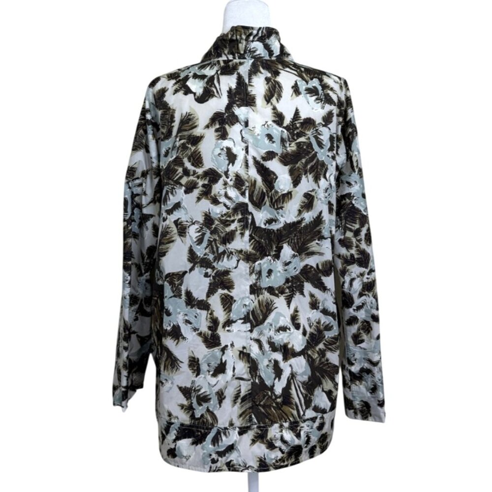Lafayette 148 Lightweight Baylor Jacket Windbreaker Full-Zip Floral Women Size L - Picture 4 of 8